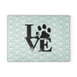 Love Paw Glass Cutting Board, Pet Lover Kitchen Decor, Heart Pattern Chopping Board, Unique Gift for Dog Owners, Wedding Gift, [...]