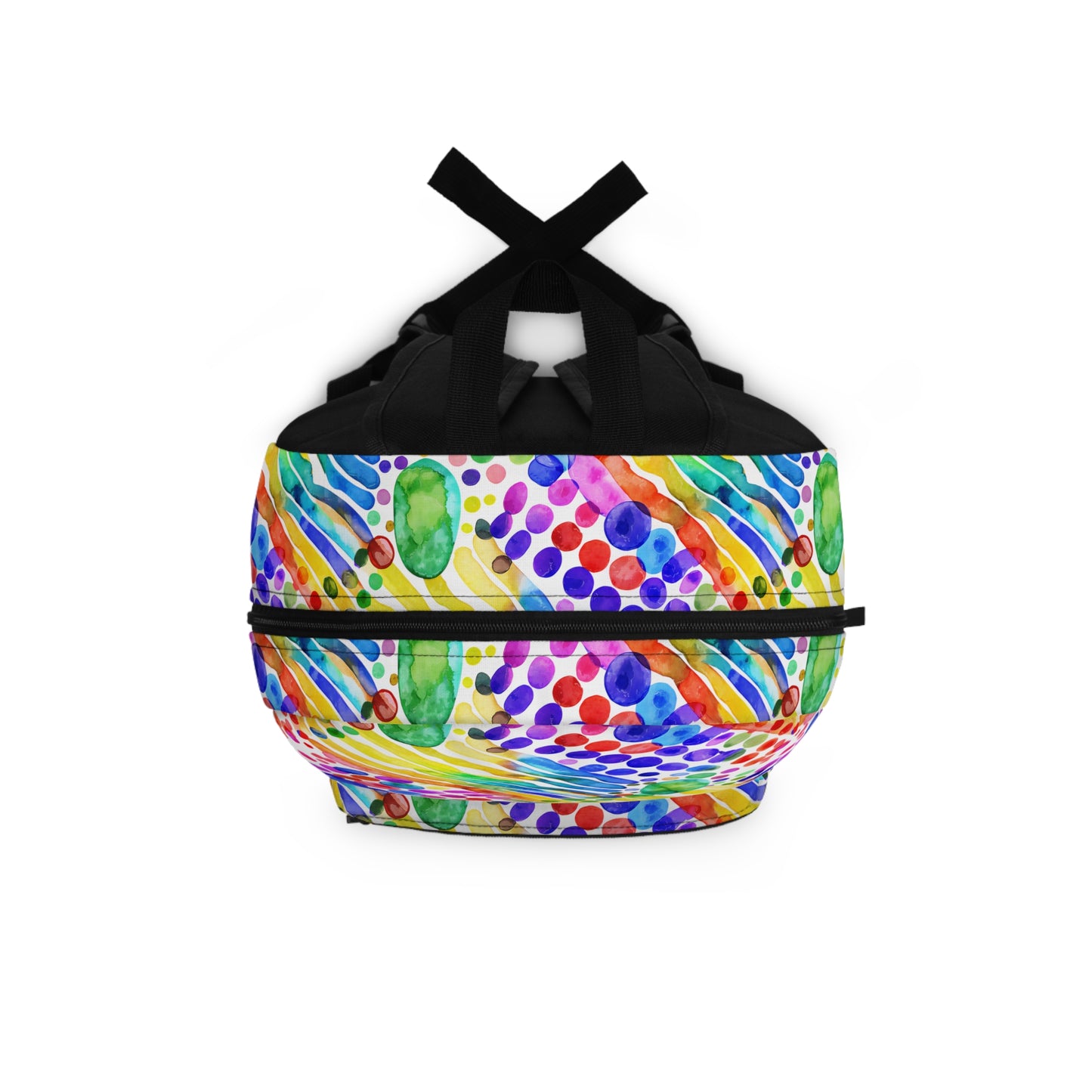 Vibrant Art Backpack - Colorful School Bag, Trendy Rucksack, Gift for Students, Handmade Backpack, Travel Accessory