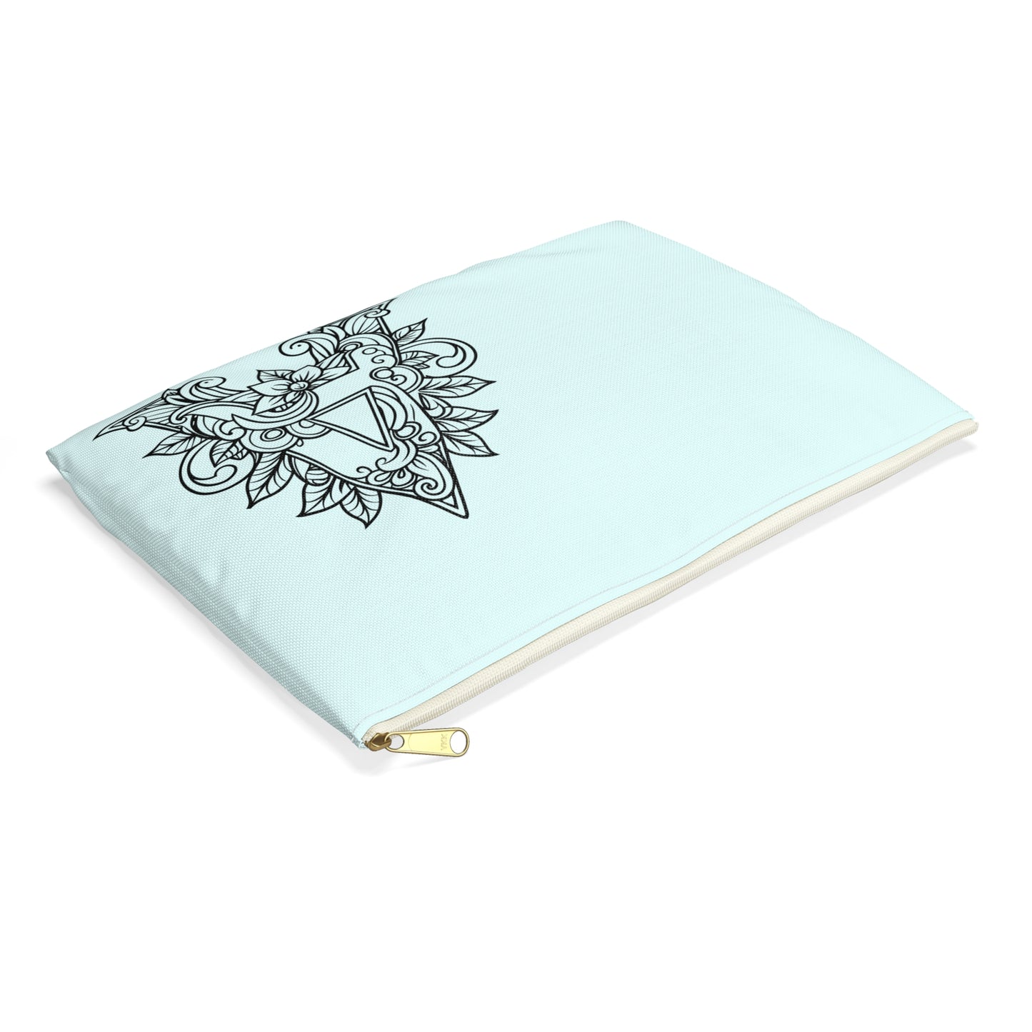 Bohemian Accessory Pouch for Organized Essentials - Letter A