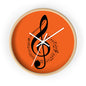 Musical Note Wall Clock | Perfect for Music Lovers, Home Decor, Gifts