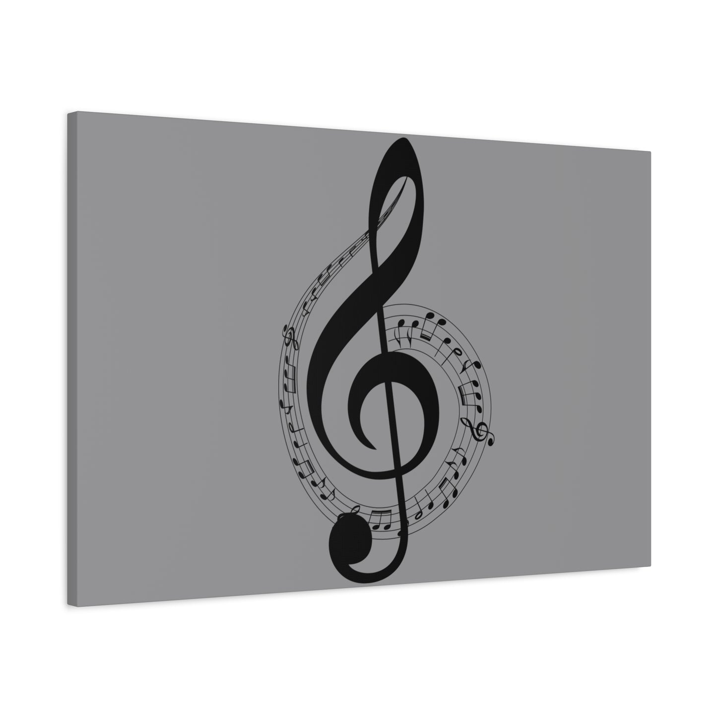 Musical Notes Canvas Print, Wall Art for Musicians, Music Lovers, Home Decor, Gift for Music Teacher, Birthday, Housewarming