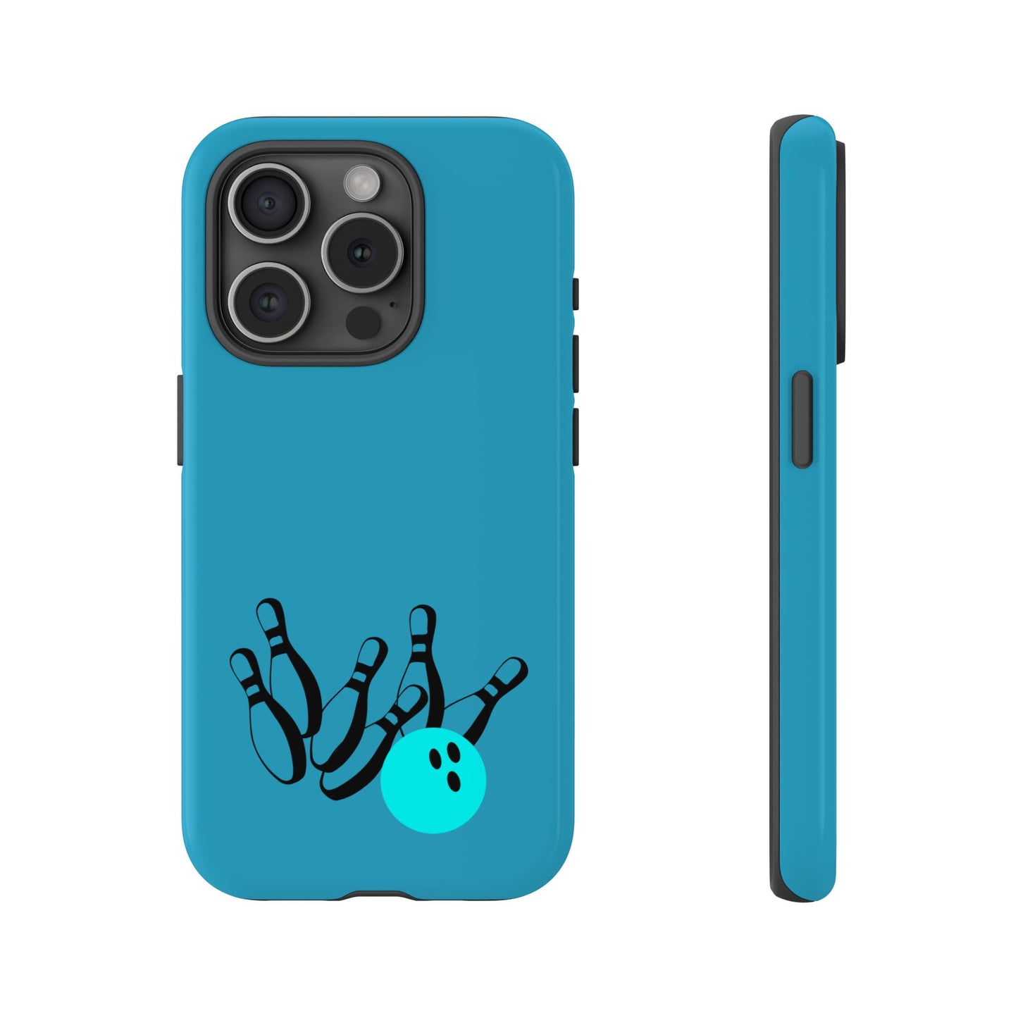Bowling Phone Case, Tough Cases for Bowling Enthusiasts, Fun Gift for Bowlers, Unique Phone Accessory, Sports Themed Cases