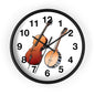 Musical Instruments Wall Clock, Perfect for Musicians, Home Decor, Gift for Music Lovers, Classroom Accents, Vibrant Art