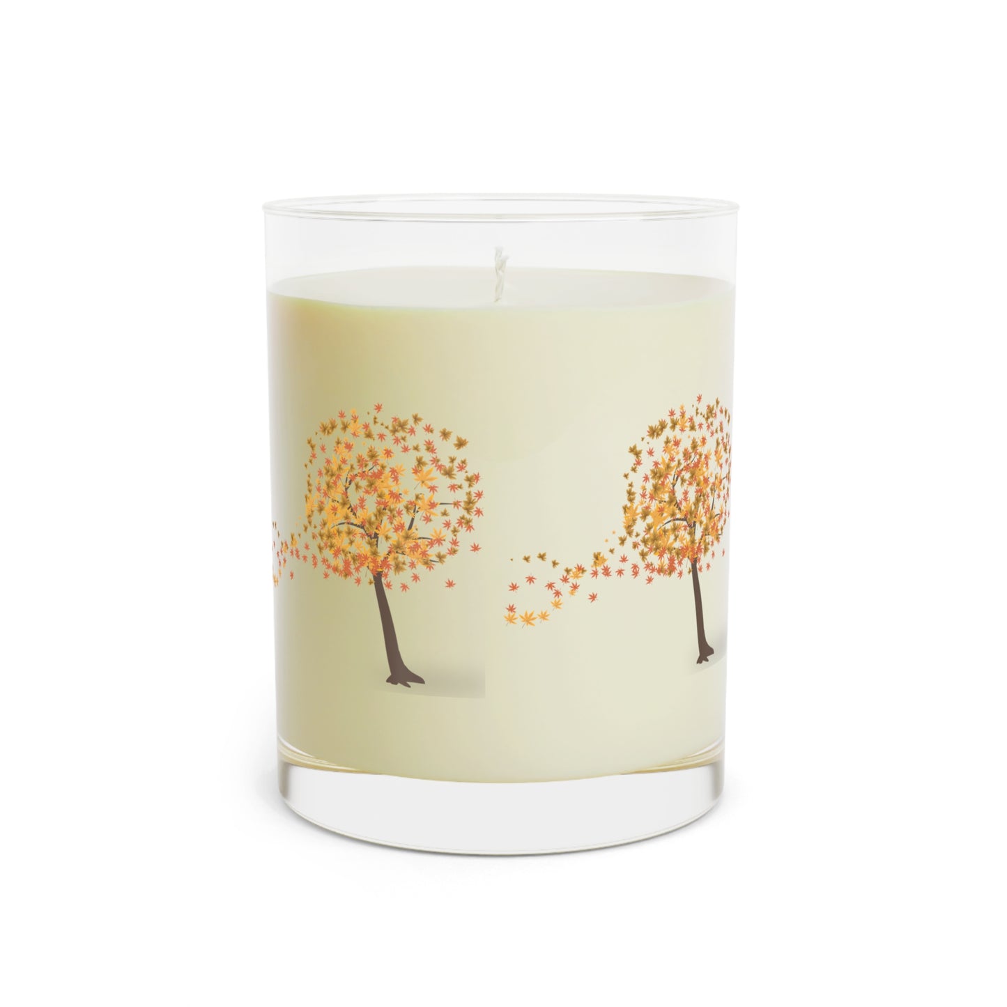 Autumn Tree Scented Candle, Cozy Home Decor, Fall Aromatherapy Gift, Eco-Friendly Candle, Seasonal Home Fragrance