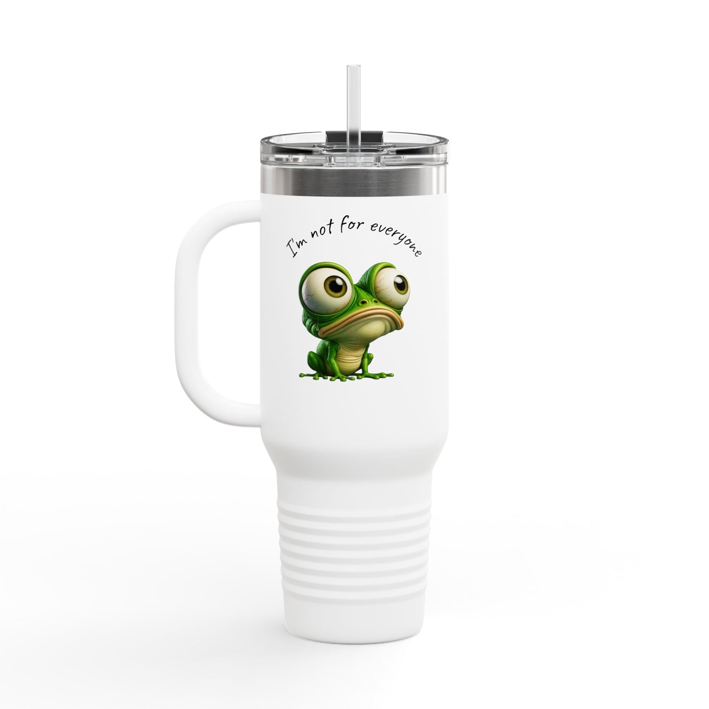 Funny Insulated Travel Mug, 40oz | Perfect for Coffee Lovers, Unique Gift for Frog Lovers, Humor Mug for Birthdays, Get-Togethers, and [...]