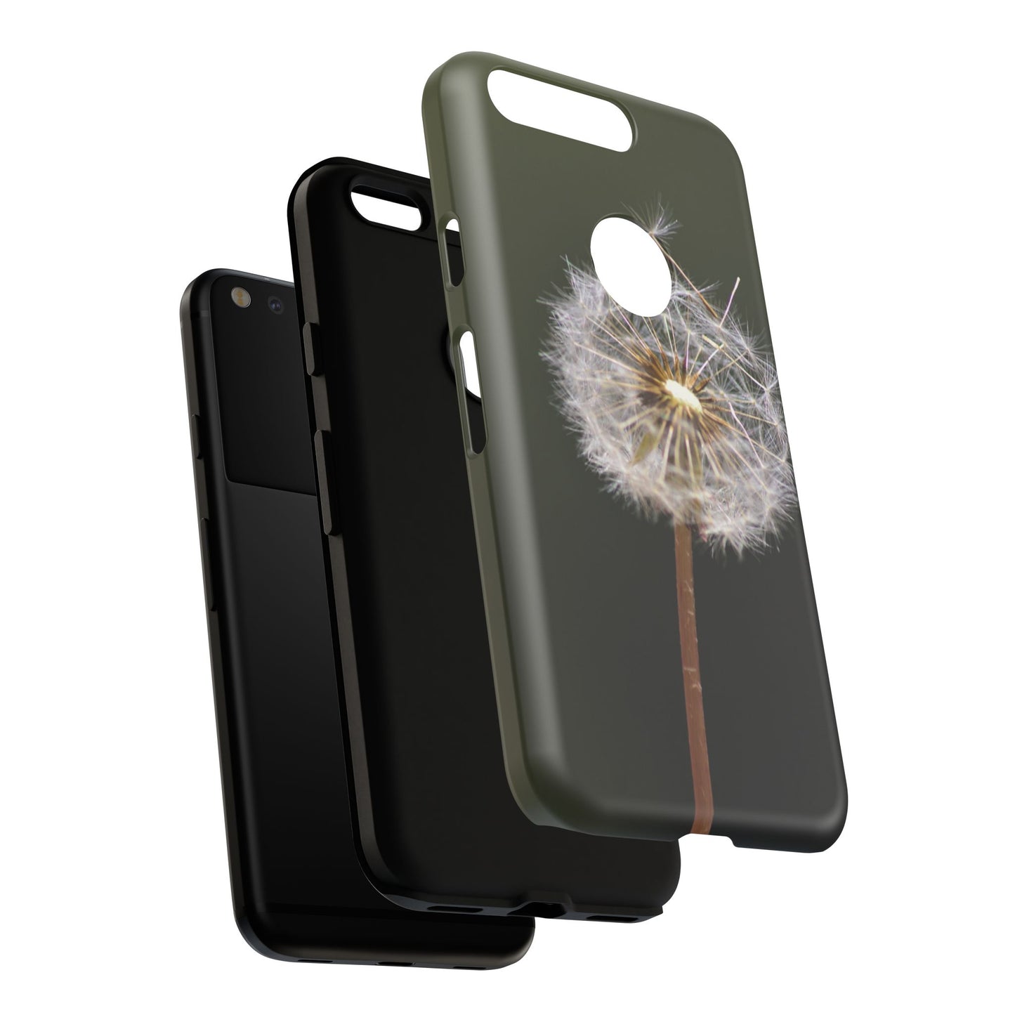 Dandelion Photo Tough Case — Protective Floral Phone Cover