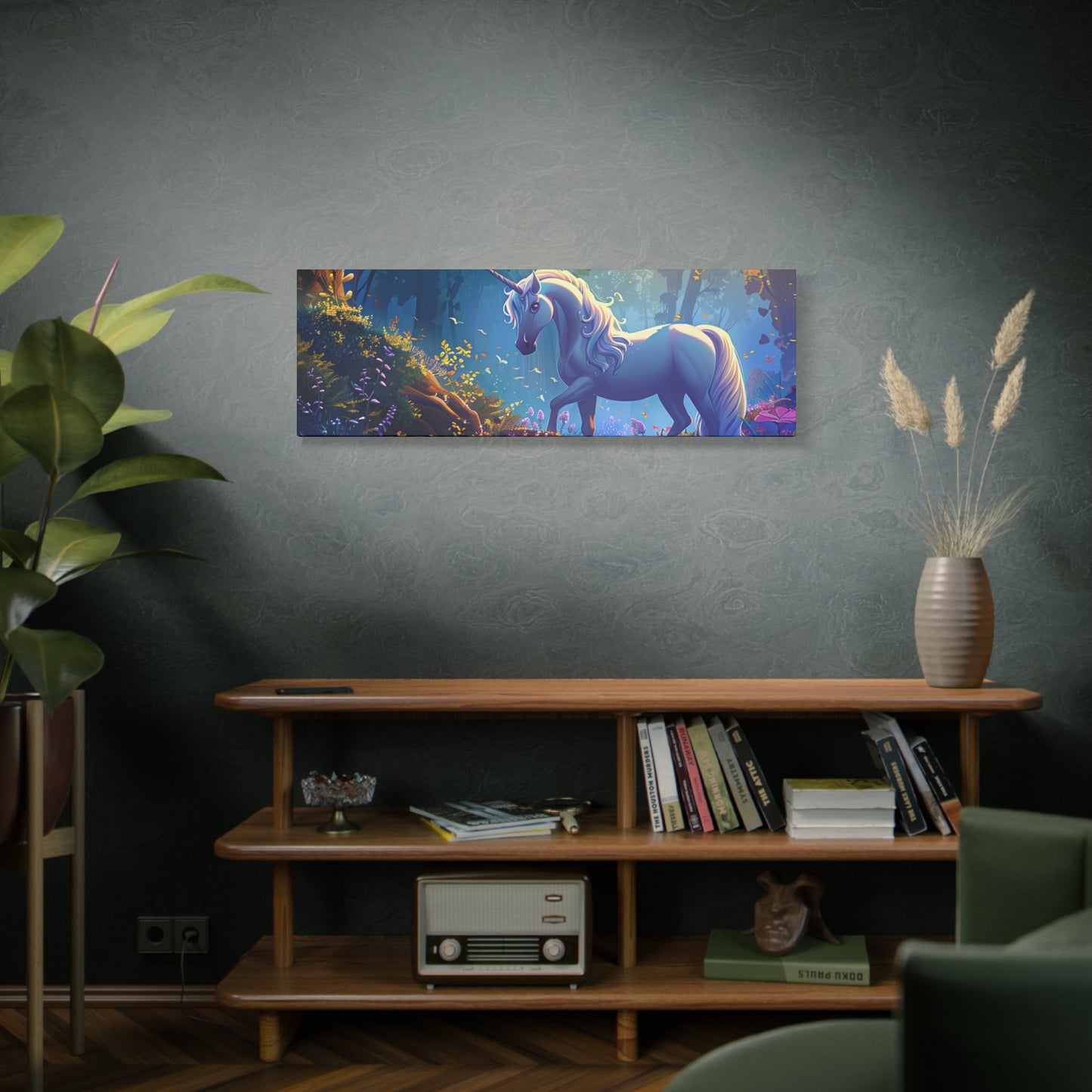 Matte Canvas, Stretched, 1.25" - Unicorn