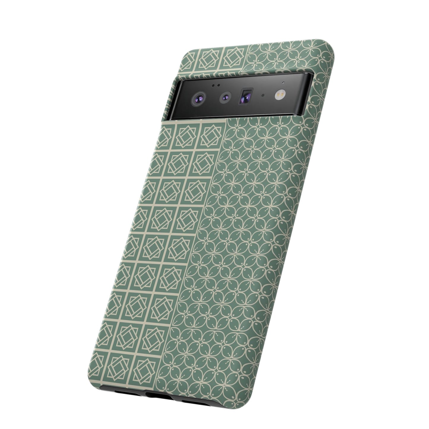 Stylish Phone Case with Geometric Patterns, Tough Cases, Durable Cell Phone Cover, Trendy Smartphone Accessory, Functional Gift Idea
