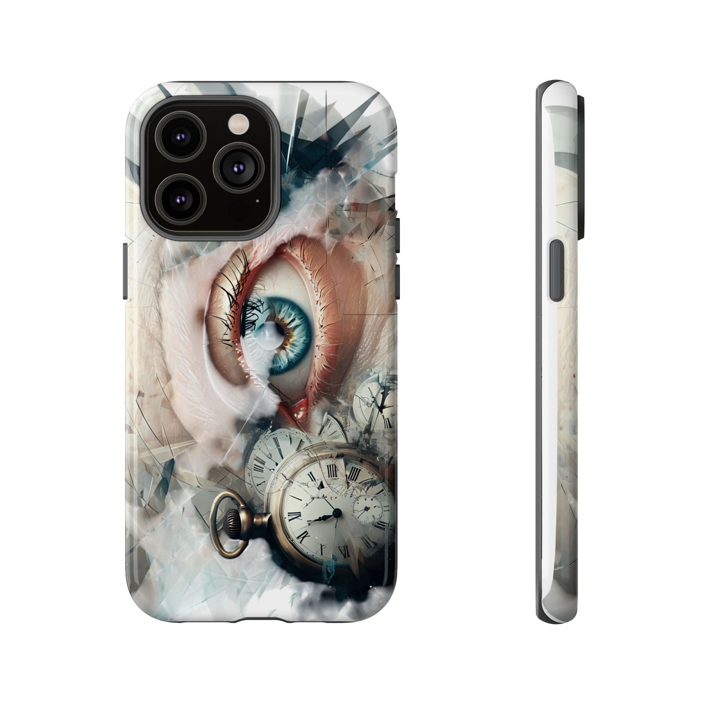 Artistic Eye Phone Case, Unique Smartphone Cover, Whimsical Gift for Art Lovers, Trendy Tech Accessory, Birthday Present, Holiday Gift