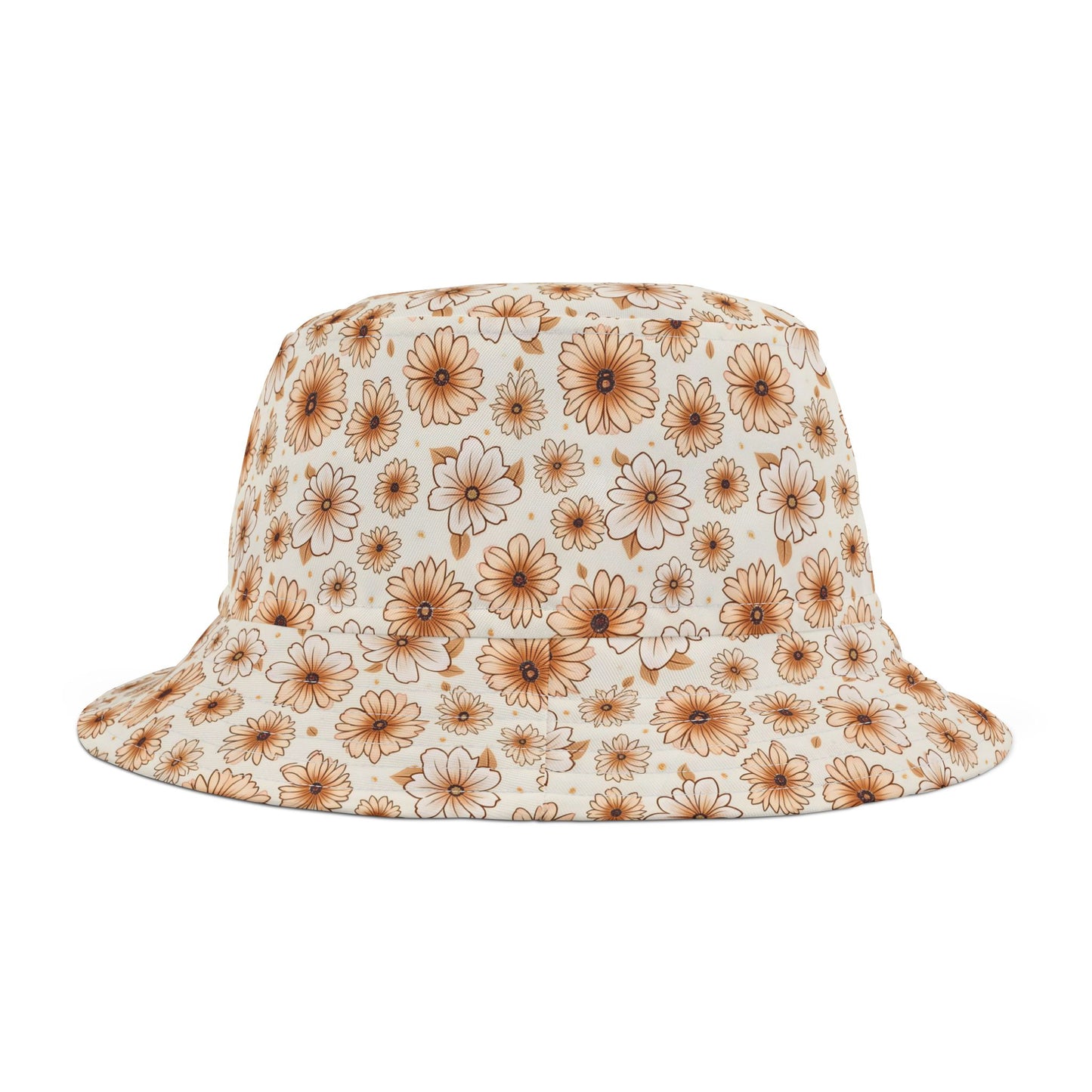 Floral Bucket Hat - Boho Sun Hat, Summer Accessories, Festival Fashion, Mothers Day Gift, Outdoor Style