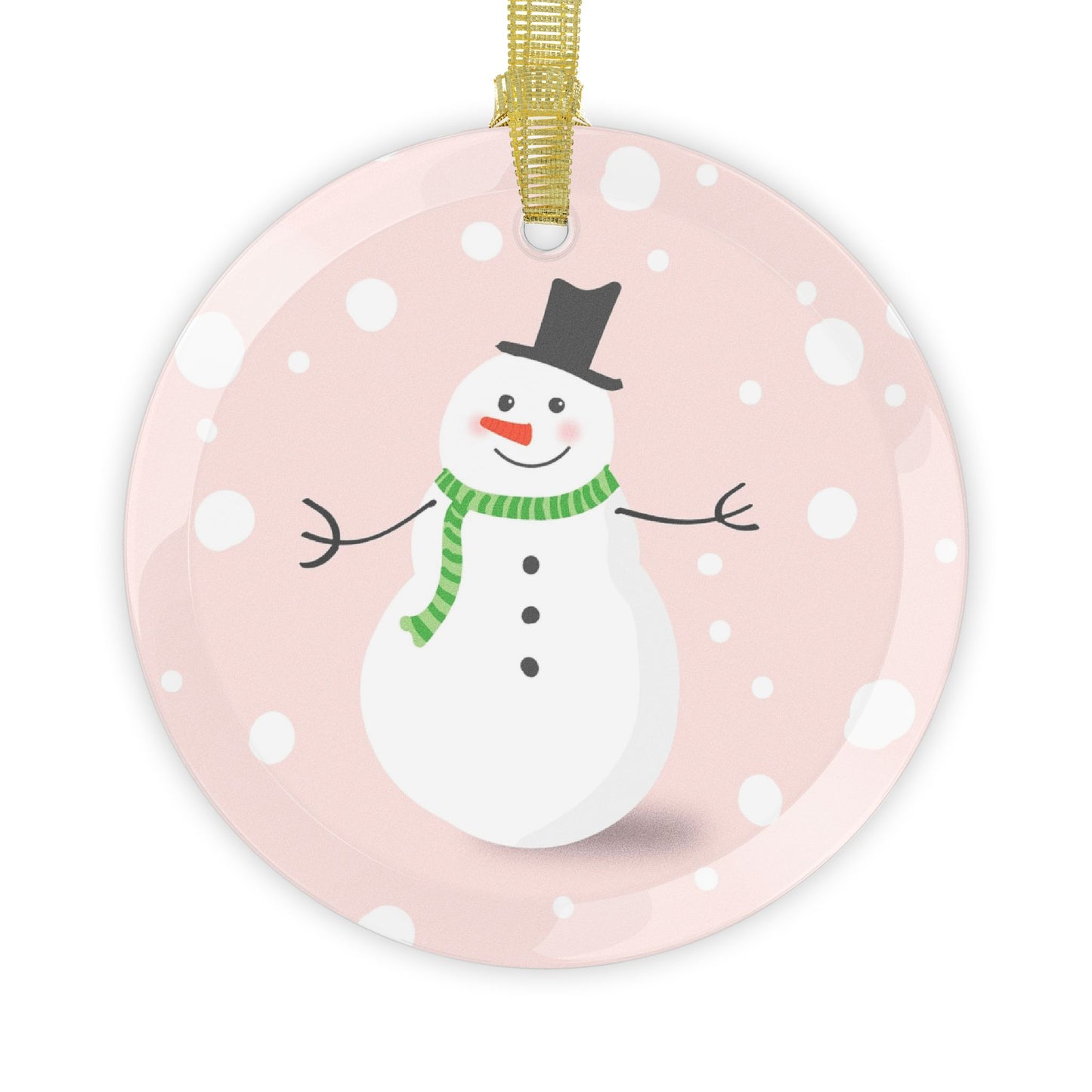 Festive Snowman Glass Ornaments for Holiday Decor, Christmas Tree Decorations, Winter Celebrations, Gifts for Family, Personalized Keepsakes