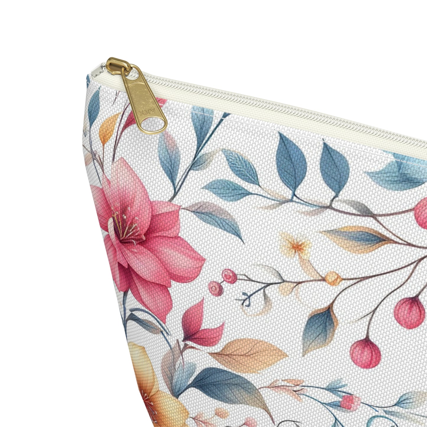 Floral Accessory Pouch