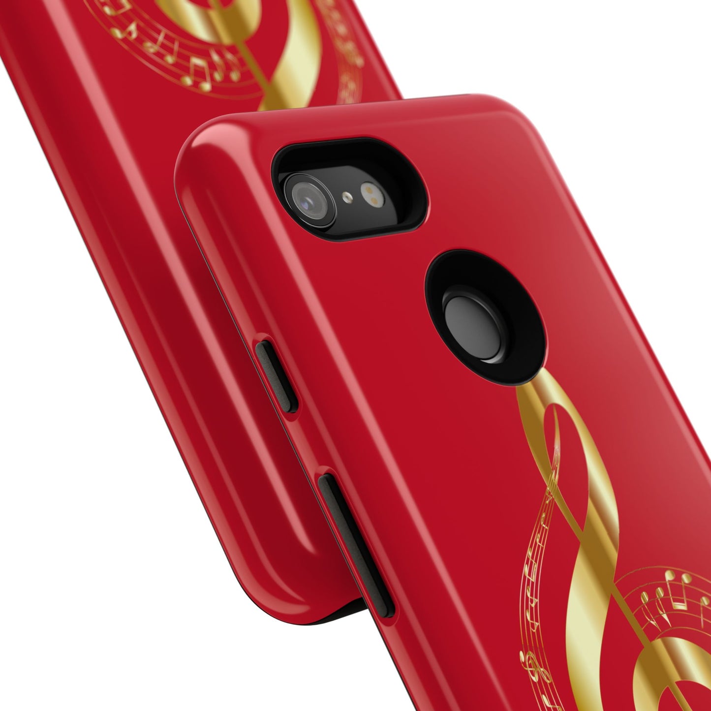 Tough Cases - Red Musical Note