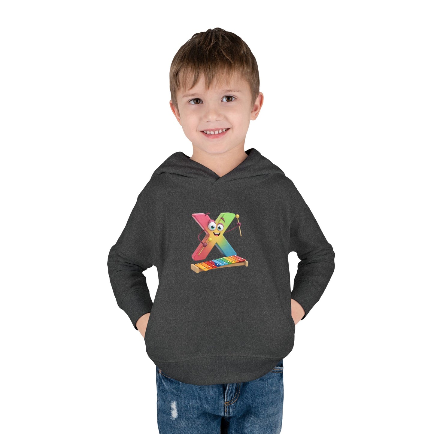 Colorful Toddler Fleece Hoodie with Fun Character, Kids Pullover, Children's Outerwear, Playful Hoodie for Kids, Gift for Toddlers