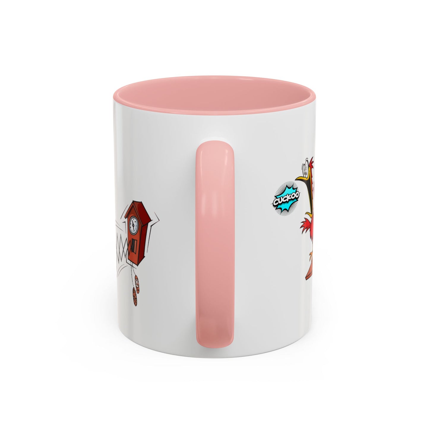 Whimsical Cuckoo Coffee Mug, Fun Gift for Bird Lovers