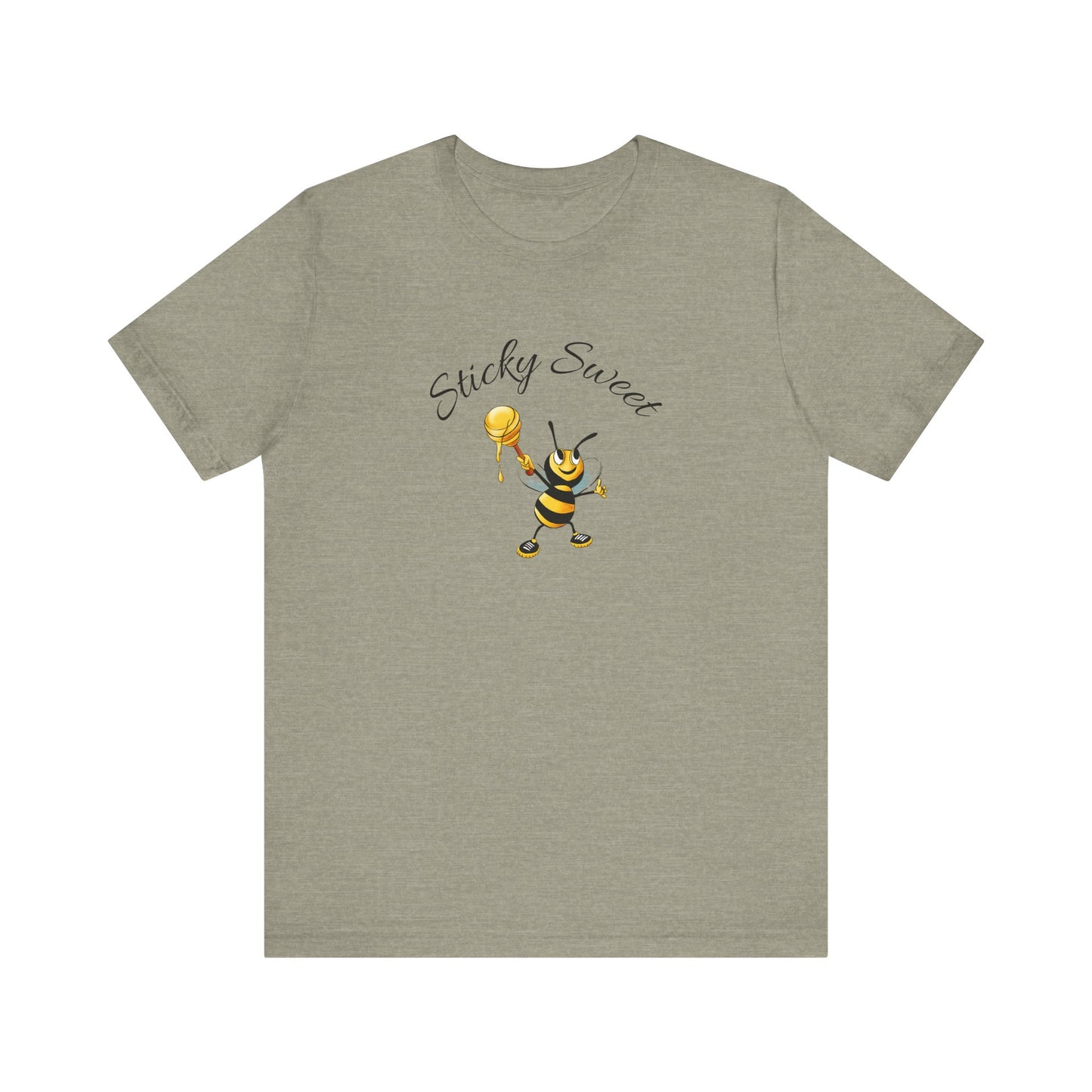 Sticky Sweet Bee Unisex Tee, Cute Bee T-Shirt, Honey Lover Gift