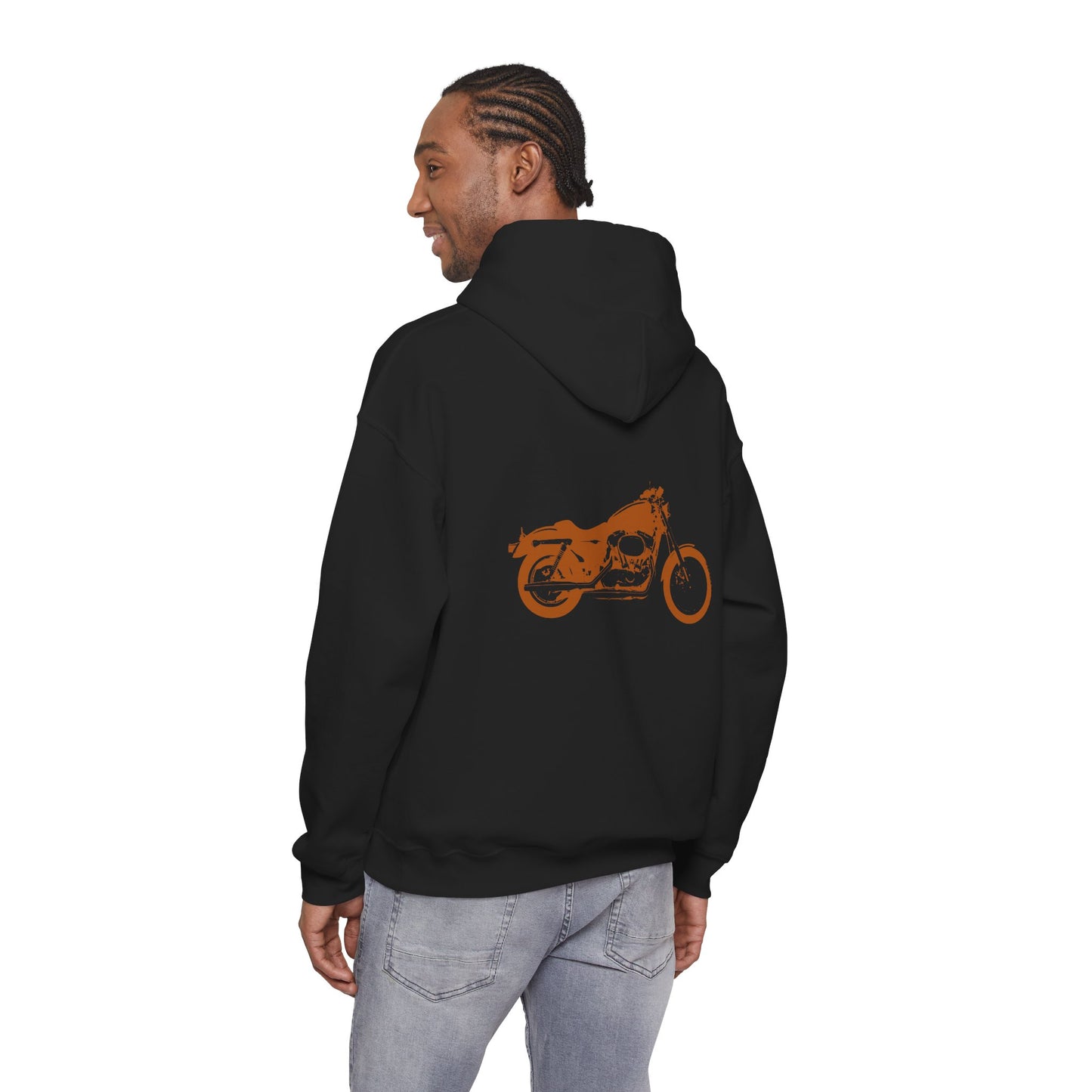 Rebel by Nature Hoodie - Unisex Heavy Blend Sweatshirt for Adventure Lovers