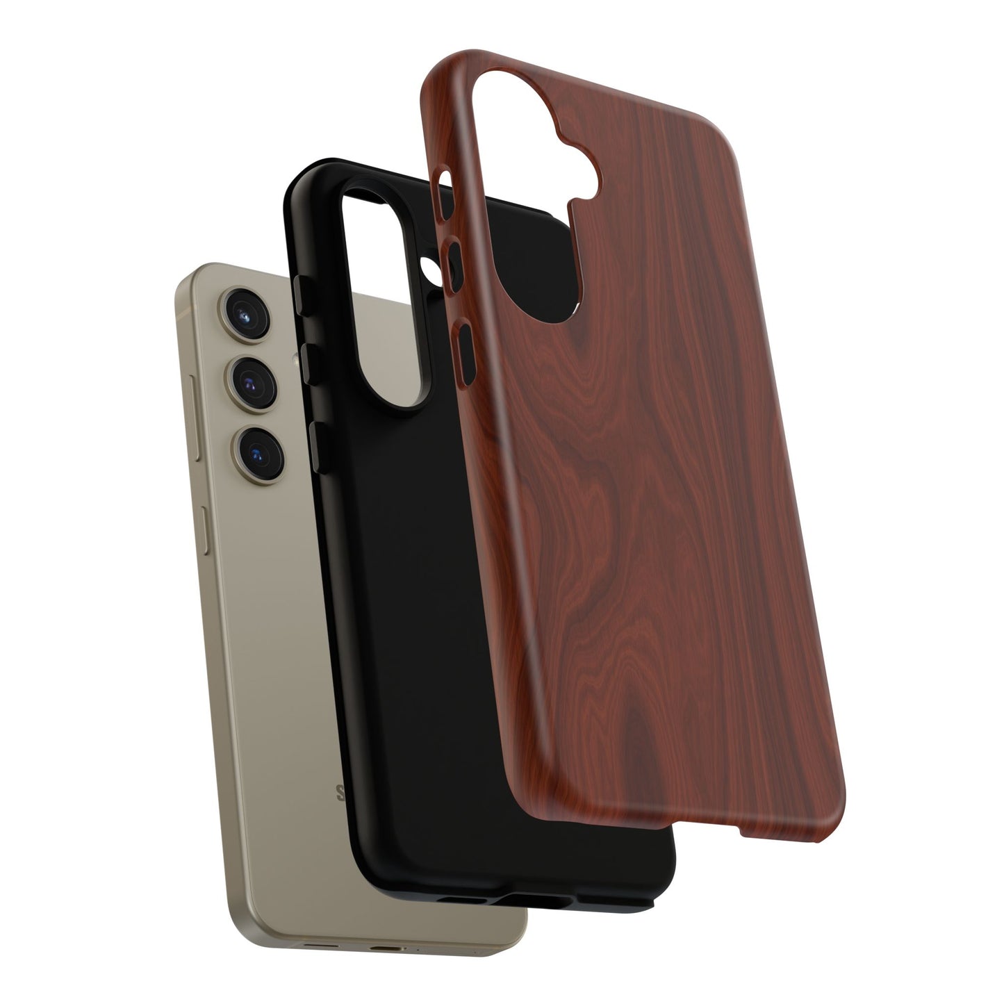 Wood Grain Phone Case, Natural Look, Tough Cases, Durable Protection, Unique Gift for Him or Her, Stylish Accessory