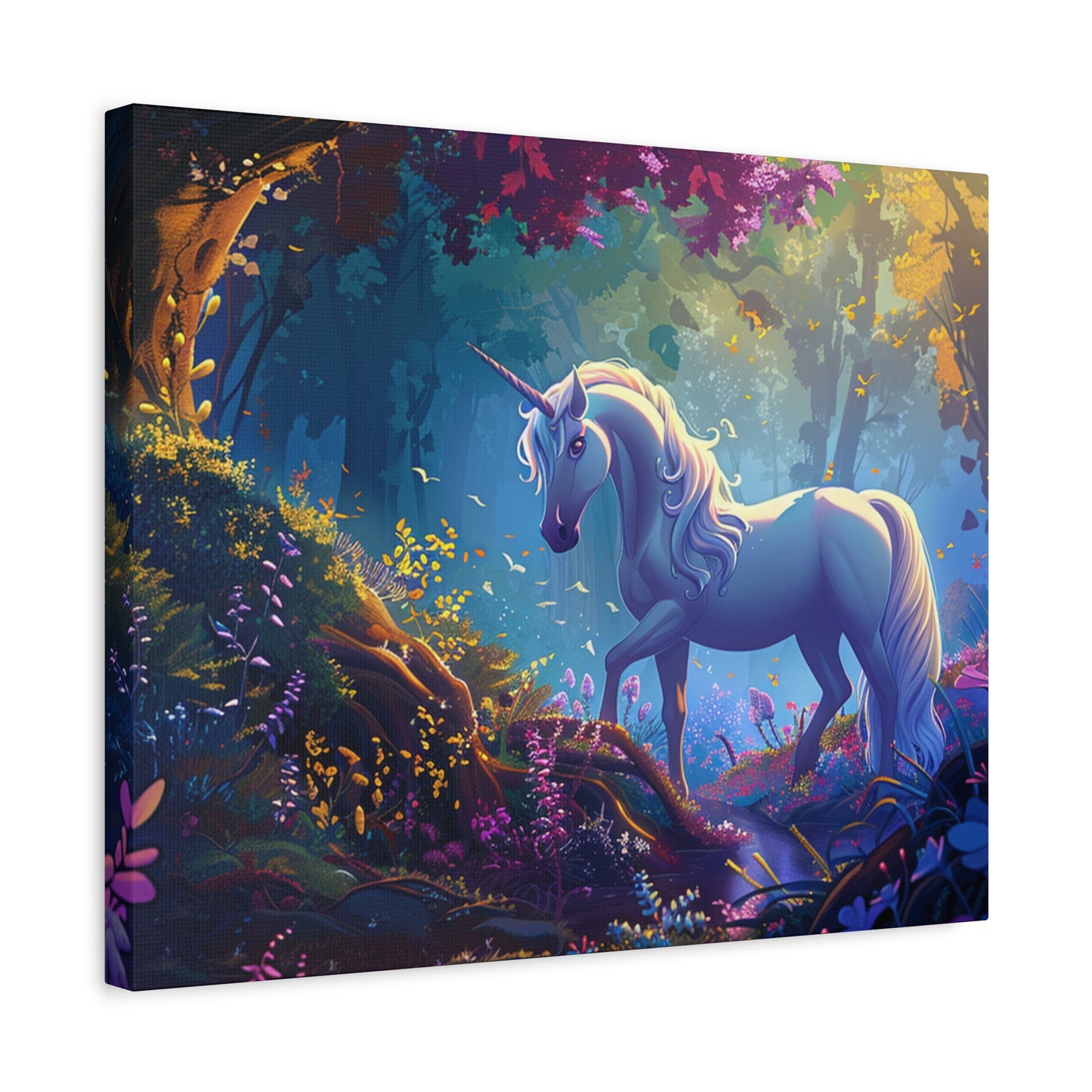 Matte Canvas, Stretched, 1.25" - Unicorn