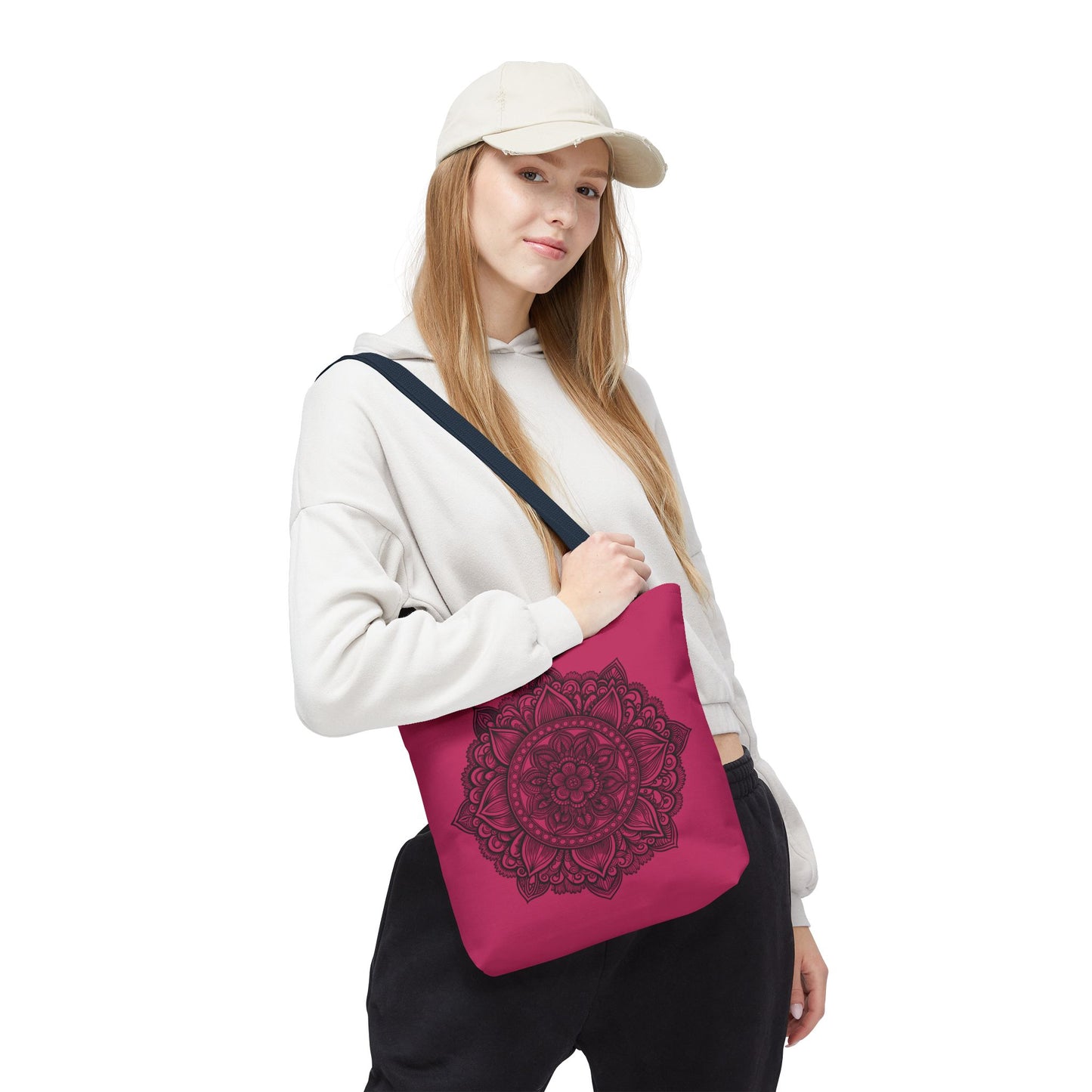 Mandala Tote Bag, Bohemian Style Bag, Eco-Friendly Shopping Bag, Gift for Her, Yoga Lover Tote