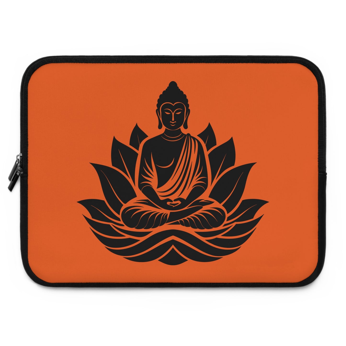 Zen Buddha Laptop Sleeve - Meditation Case, Tech Accessory for Yogis, Gift for Students, Celebrate Mindfulness, Eco-Friendly Carrying