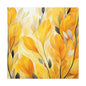 Gorgeous Yellow Matte Canvas Art Print, Stretched, 1.25"