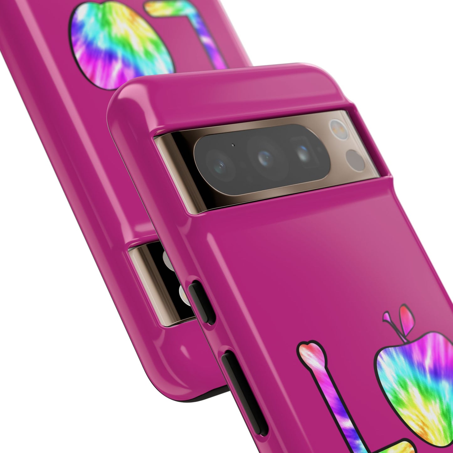 Colorful Love Phone Case, Tough Cases for iPhone, Cute Phone Accessory, Gift for Her, Summer Vibe Phone Cover