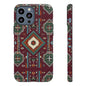 Tribal Pattern Phone Case - Boho Chic, Tough Durable Cover, Stylish Tech Accessory, Gift for Him/Her, Festival Essentials