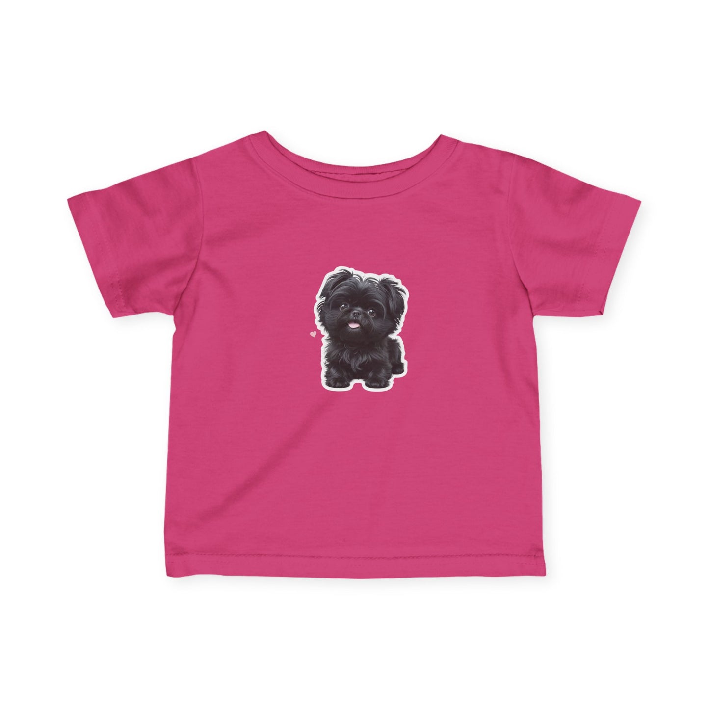 Cute Puppy Infant T-Shirt | Adorable Baby Tee for Dog Lovers | Perfect for Newborns, Birthdays, Baby Showers, Photo Ops