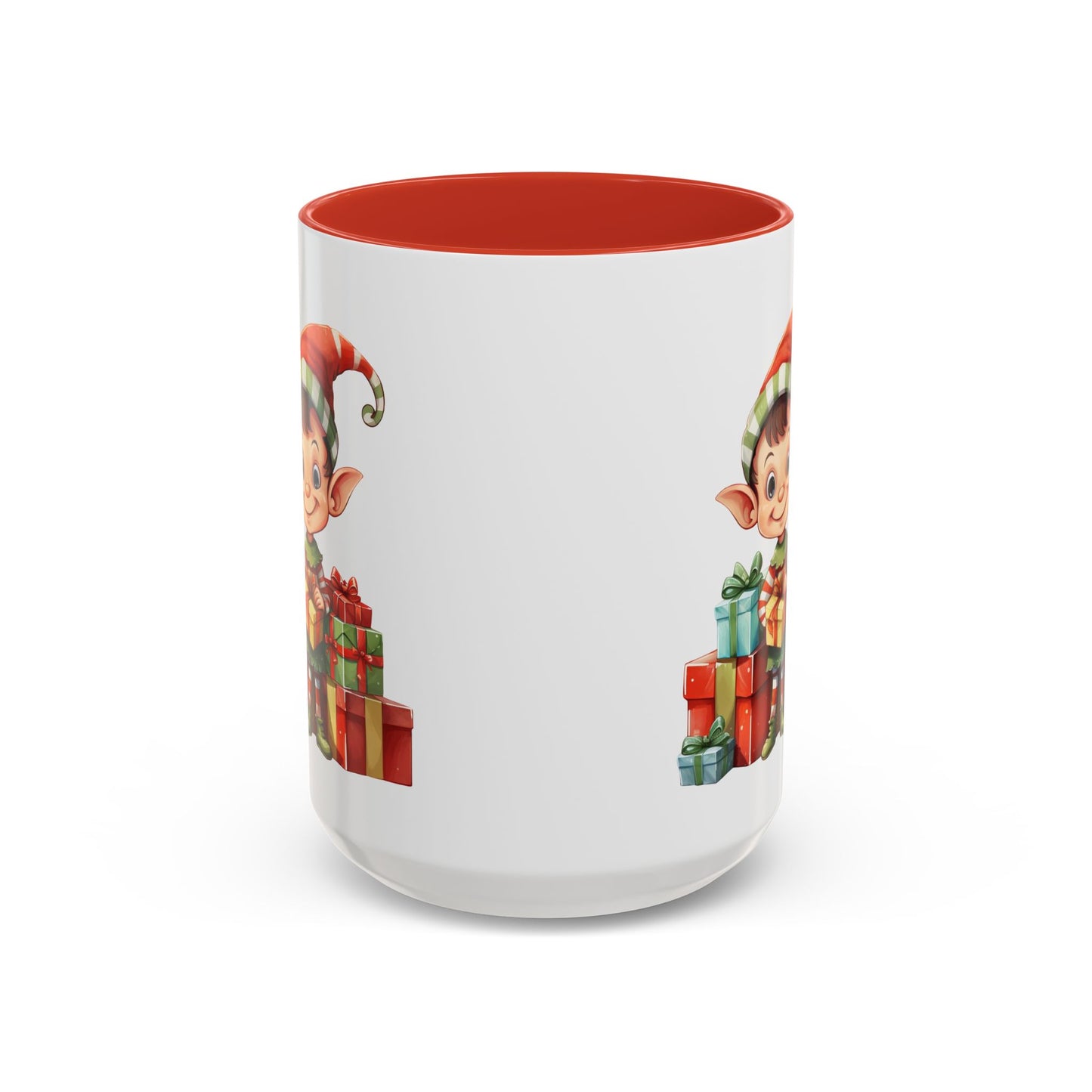 Holiday Elf Coffee Mug - Festive Gift Mug, Christmas Decor, Cute Elf Mug, Coffee Lover Gift, Winter Holiday Drinkware