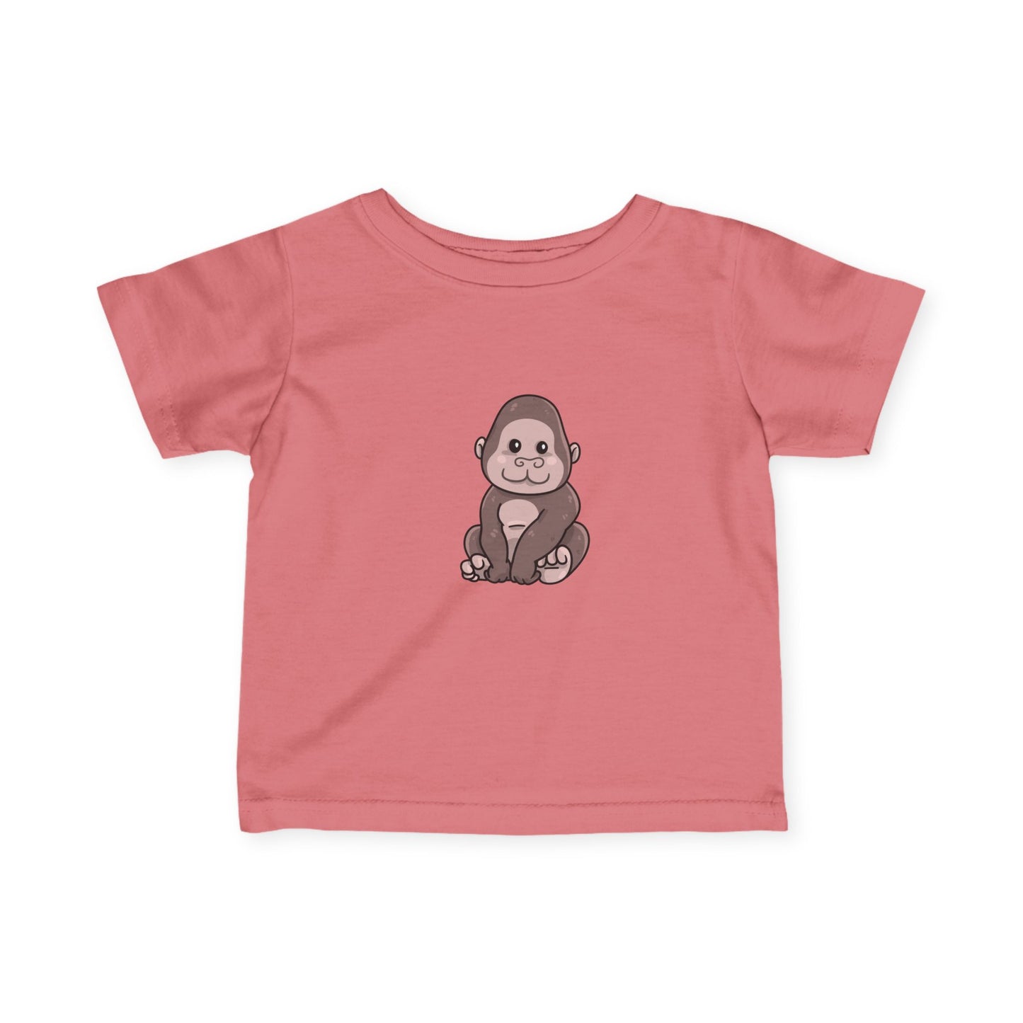 Adorable Baby Gorilla Tee for Infants - Cute Animal Shirt, Toddler Clothing
