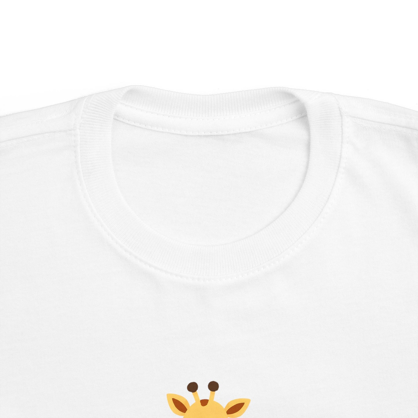 Cute Giraffe Toddler Tee, Perfect Gift for Kids, Birthday Item, Nursery Decor, Summer Outfit, Animal Lover's Shirt