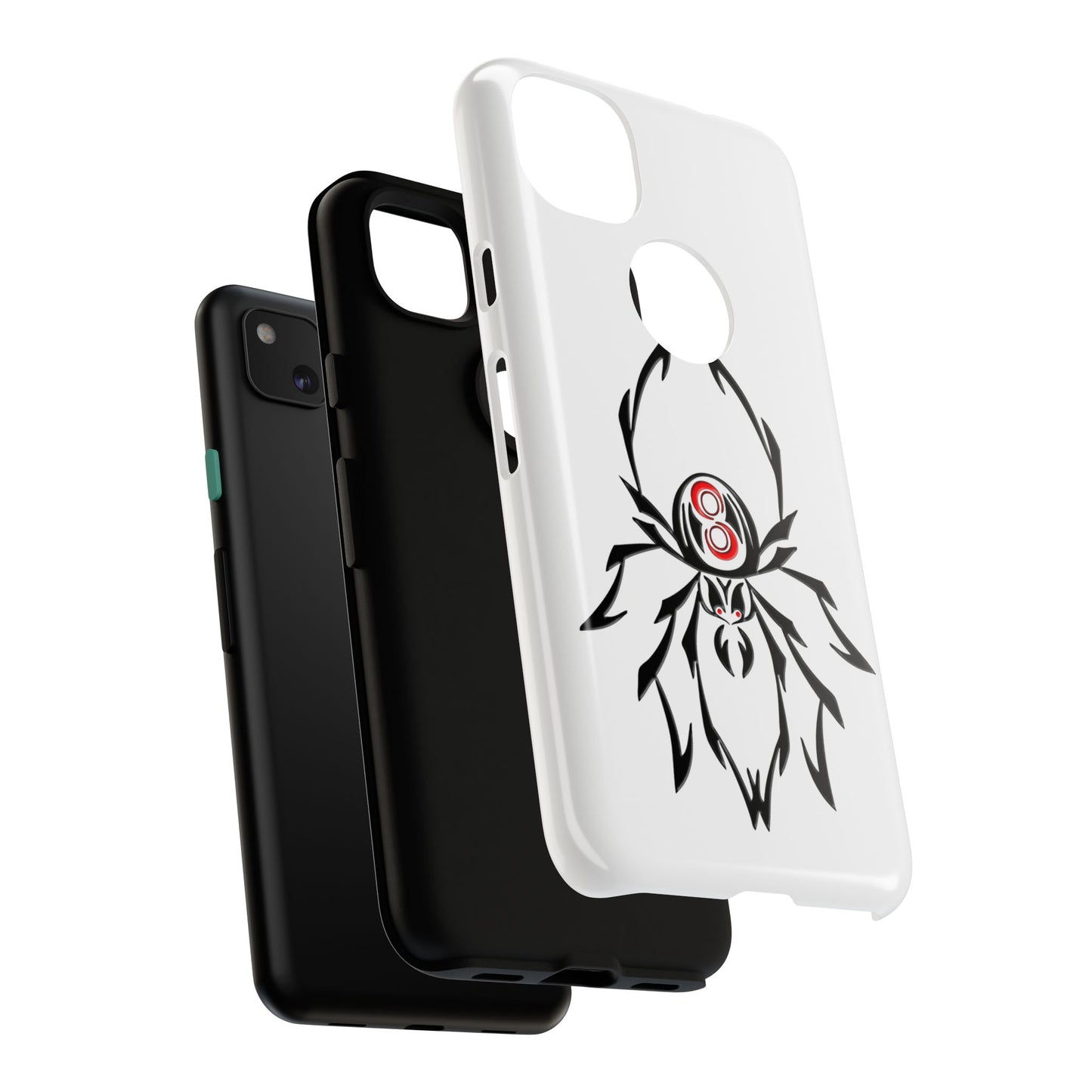 Spider Phone Case, Tough Cases, Stylish Accessory, Gift for Teens, Unique Design, Halloween Decor