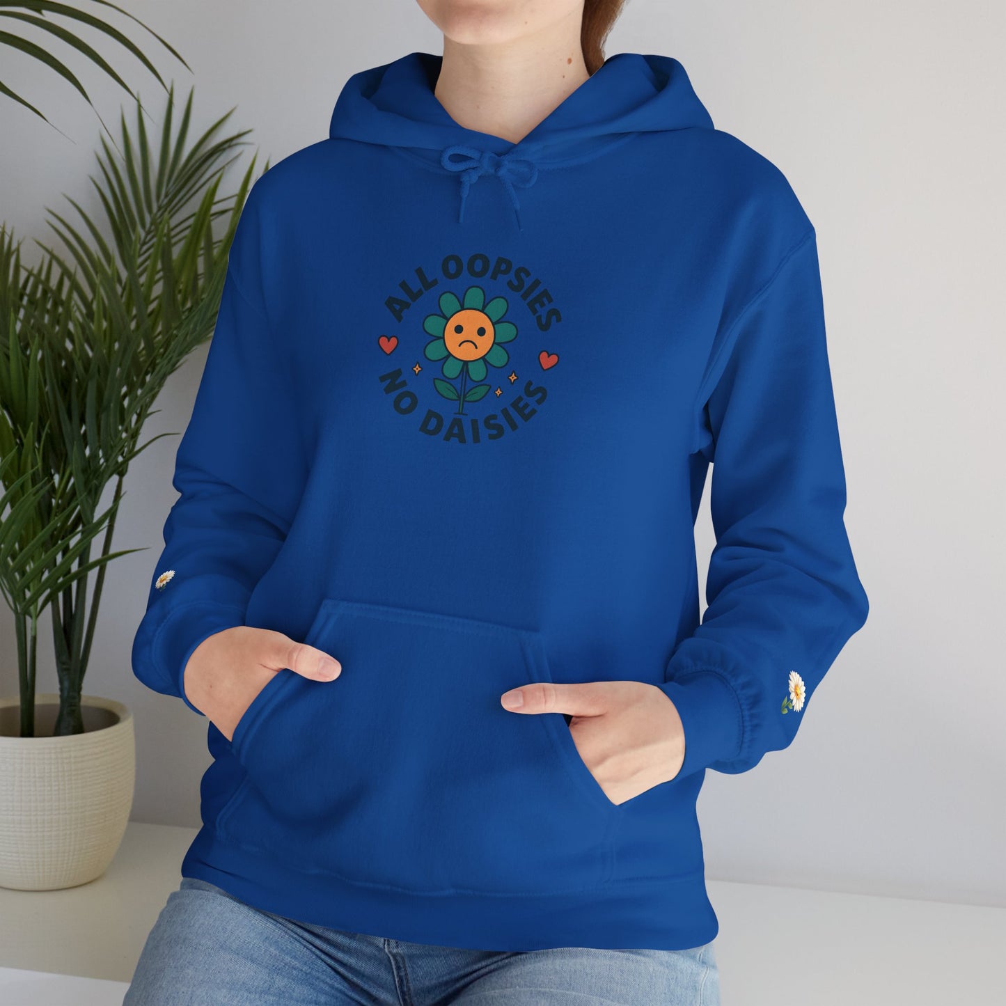 Psychedelic Floral Hoodie, Cozy Sweatshirt for Casual Style, Gift for Flower Lovers, Cute Streetwear, Spring Fashion, Art Tee