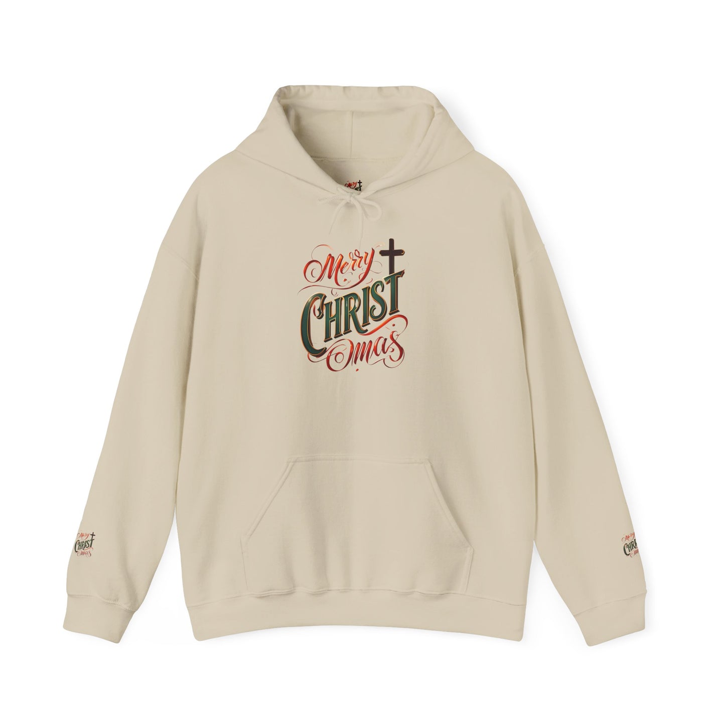Merry Christmas Hoodie, Cozy Unisex Sweatshirt for Holiday Gatherings, Festive Gift Idea for Him/Her, Winter Apparel, Christmas Sweater