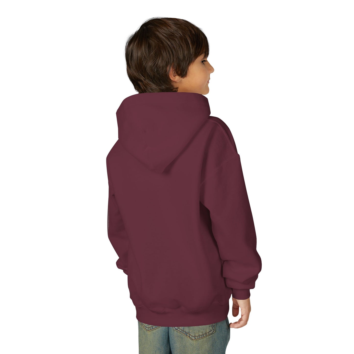 Kids Snowman Hoodie — Cute Polar Bear & Snowman Holiday Sweatshirt