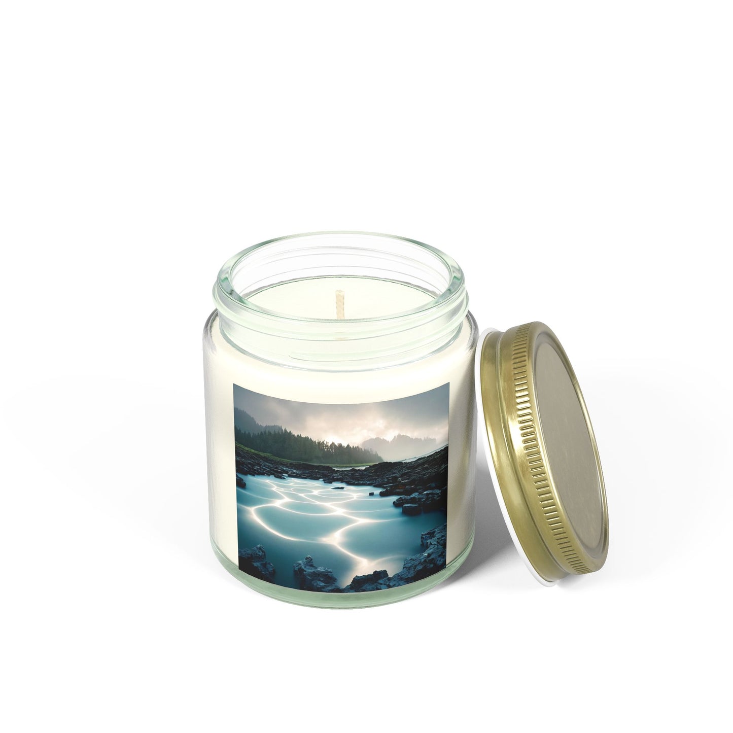 Coconut Apricot Scented Candles, Relaxing Home Decor, Aromatherapy Gift, Eco-Friendly Candle, Mindful Moments