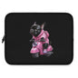 Cute French Bulldog Laptop Sleeve, Unique Pet Lover Gift, Tech Accessories, Dog Themed Sleeve, Birthday Present, Stylish Protection