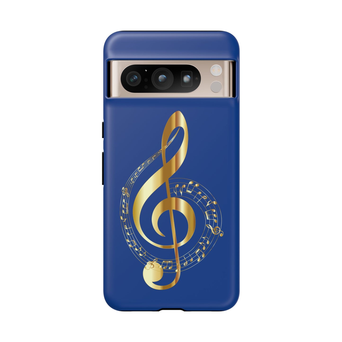 Tough Cases Blue and Gold Musical Note