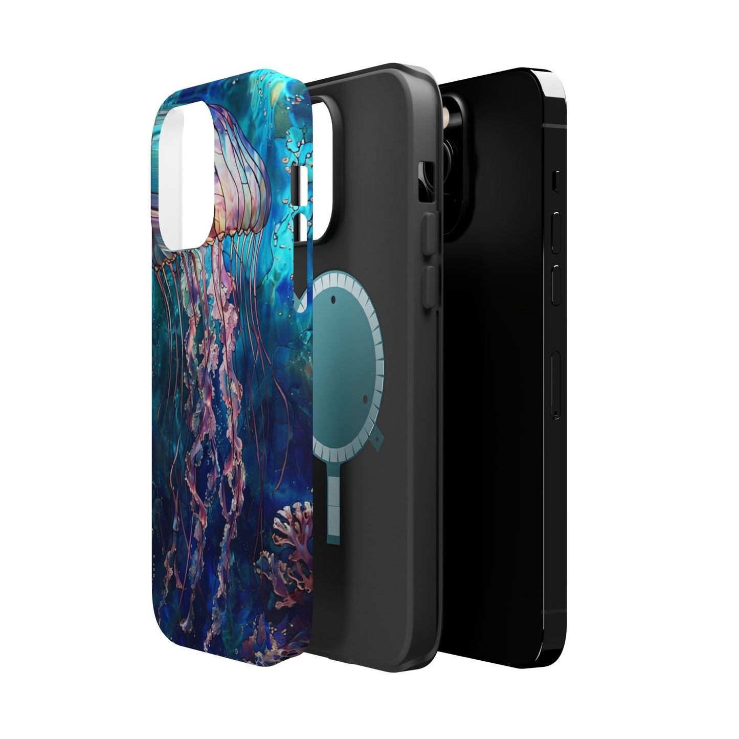 Jellyfish Ocean Magnetic Impact Phone Case
