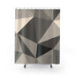 Modern Geometric Shower Curtain | Contemporary Bathroom Decor, Stylish Bath Accessory, Home Improvement Gift, Minimalist Design, [...]