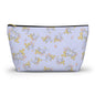 Floral Accessory Pouch, Travel Makeup Bag, Stylish Cosmetic Case, Gift for Her, Spring Floral Organizer, Cute Pencil Case