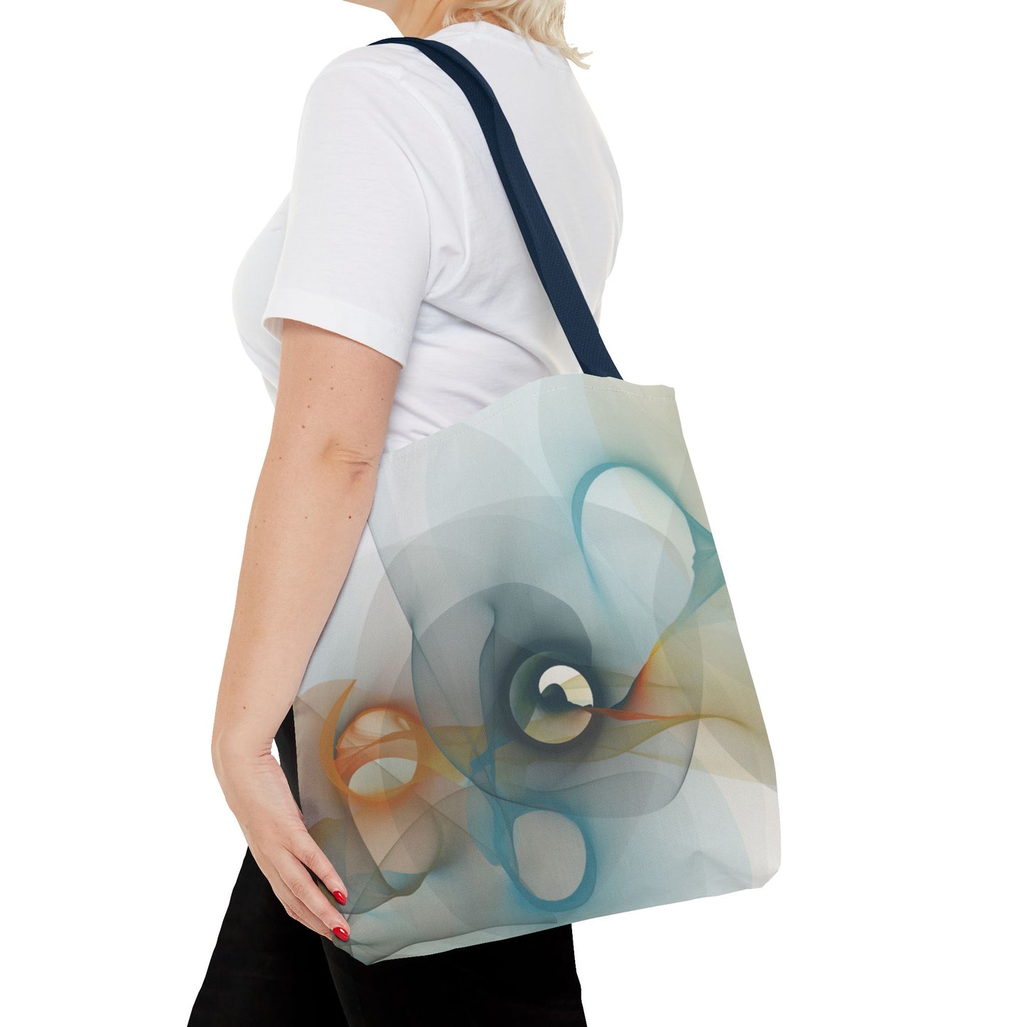 Stylish Abstract Tote Bag, Art-Inspired Bag, Perfect for Everyday Use, Trendy