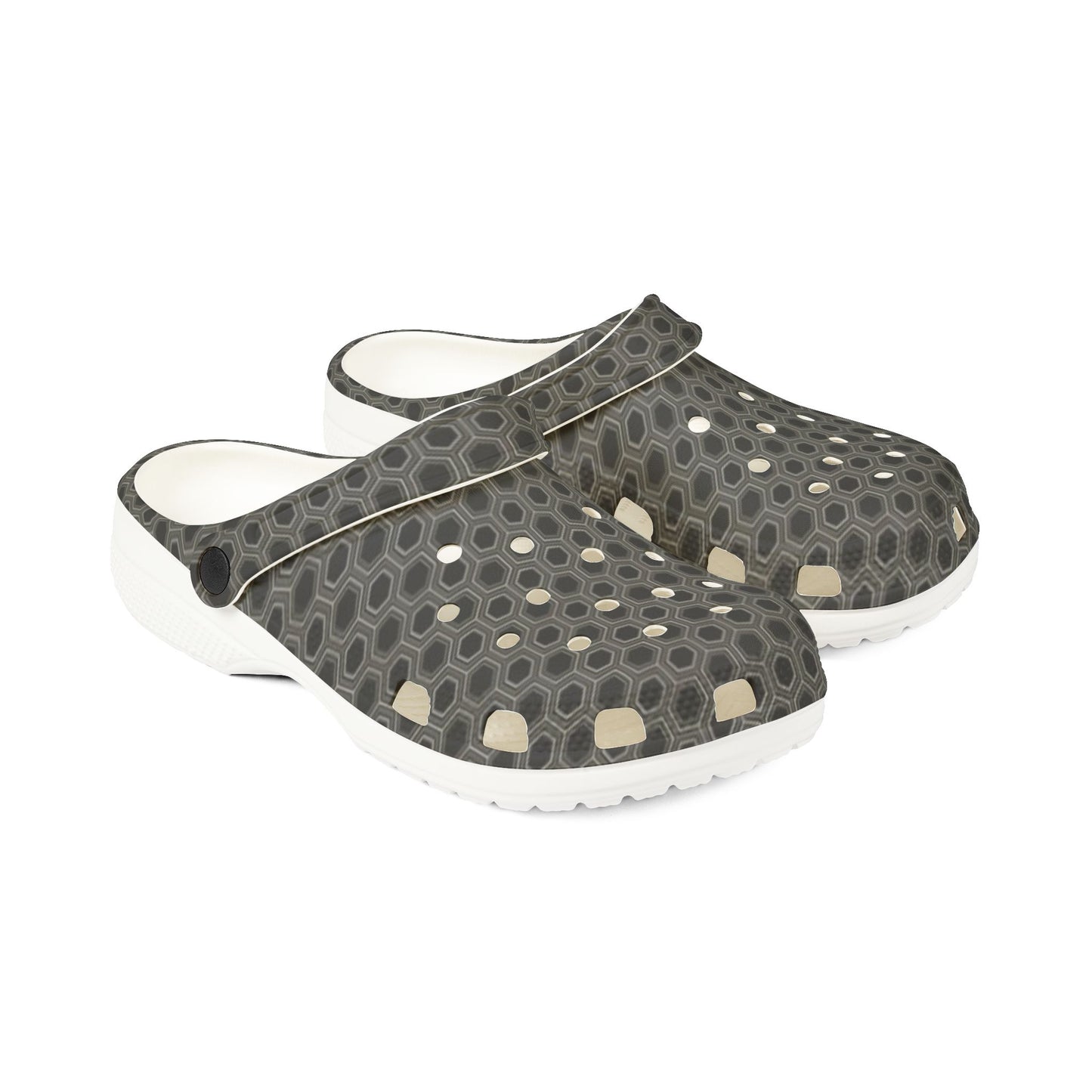 Polka Dot EVA Foam Clogs — Lightweight Slip-On Garden Shoes