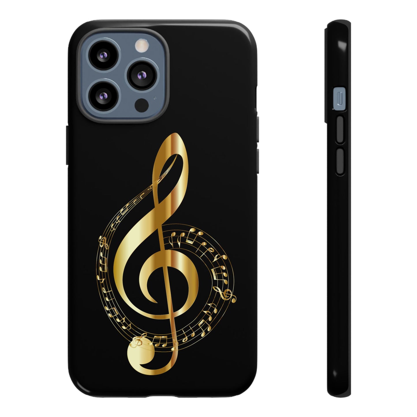 Tough Cases black gold musical Note