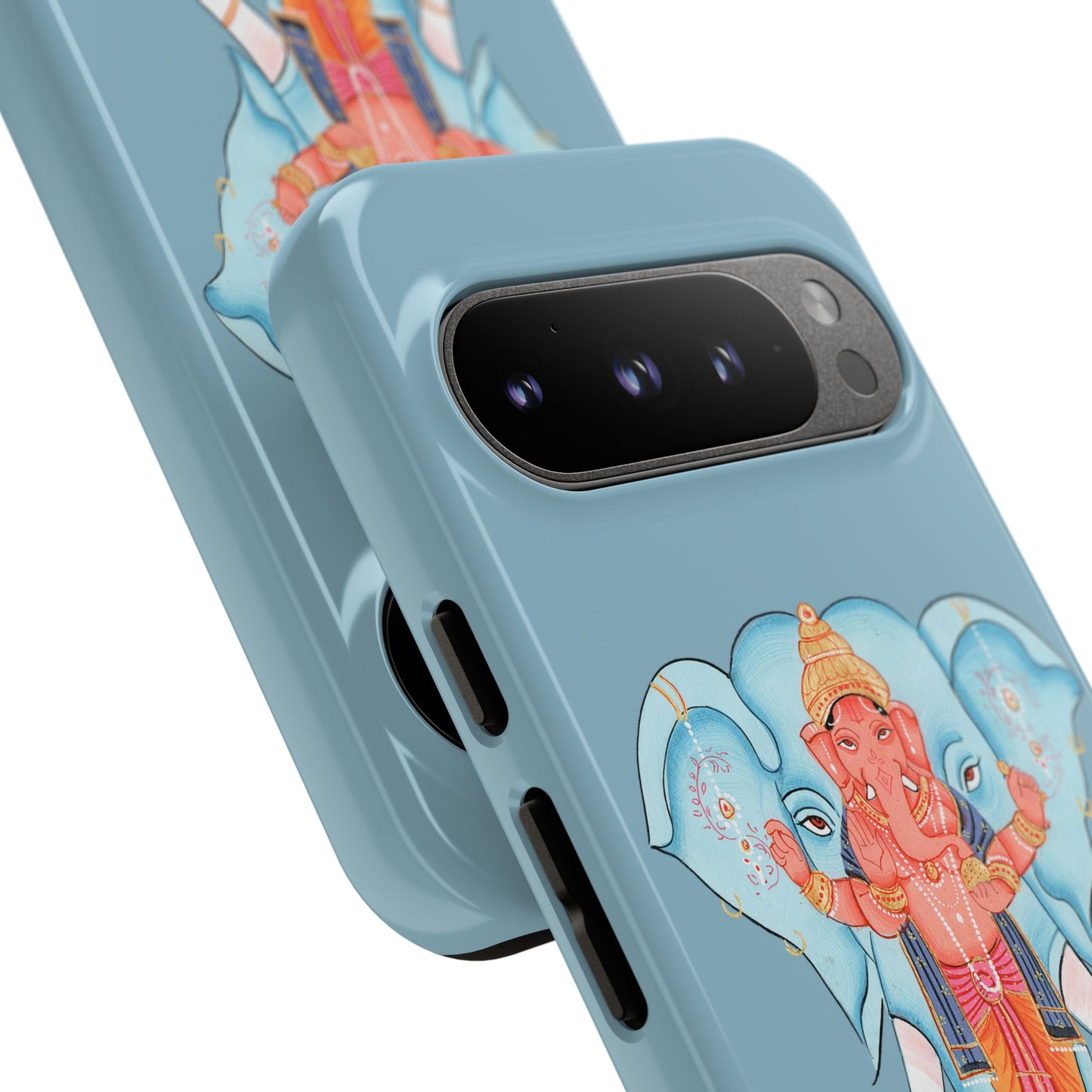 Tough Cases: Ganesh-Inspired Phone Case, Bohemian Phone Cover, Hindu Art Accessory, Festival Gift, Protective Phone Shell