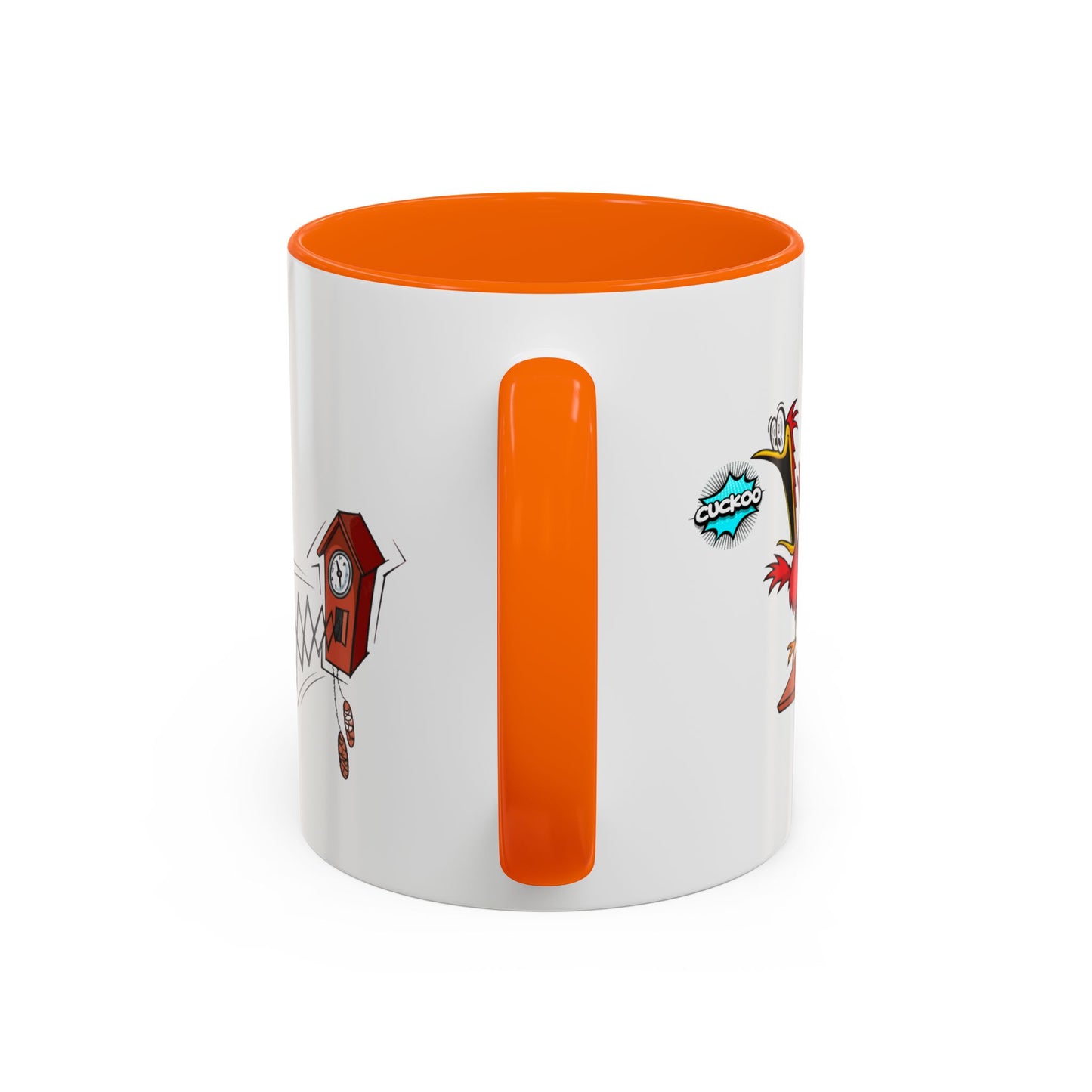 Whimsical Cuckoo Coffee Mug, Fun Gift for Bird Lovers