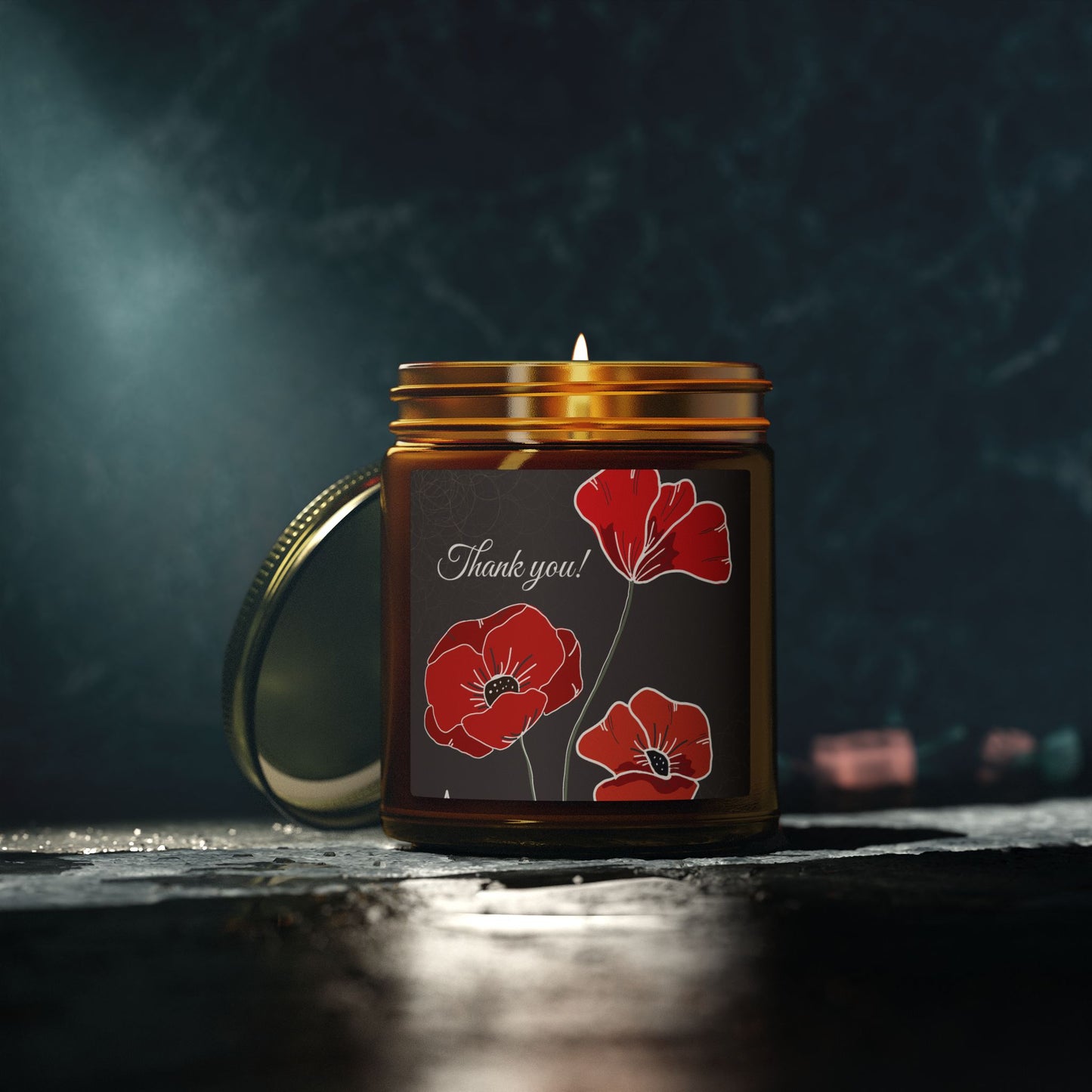 Scented Candles, Coconut Apricot Wax (4oz, 9oz)