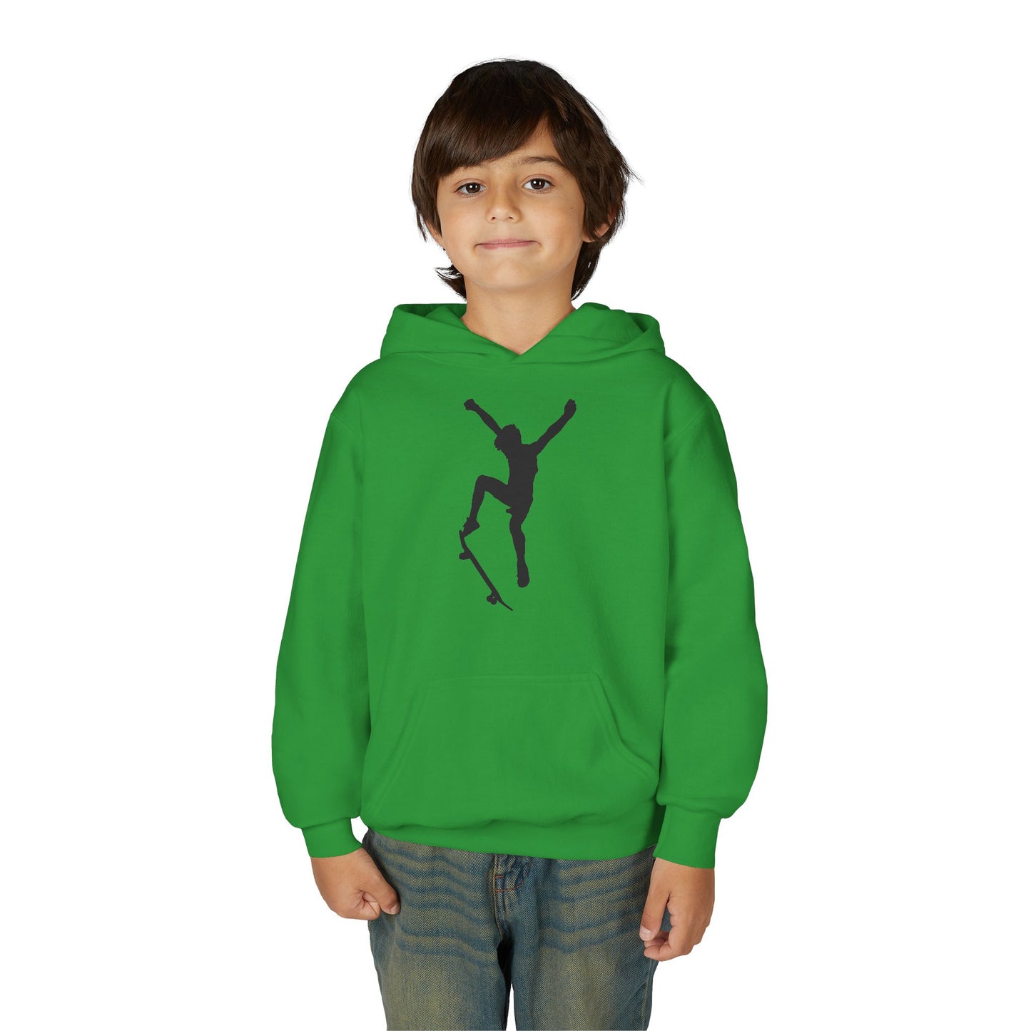 Youth Heavy Blend Hooded Sweatshirt- Skateboard