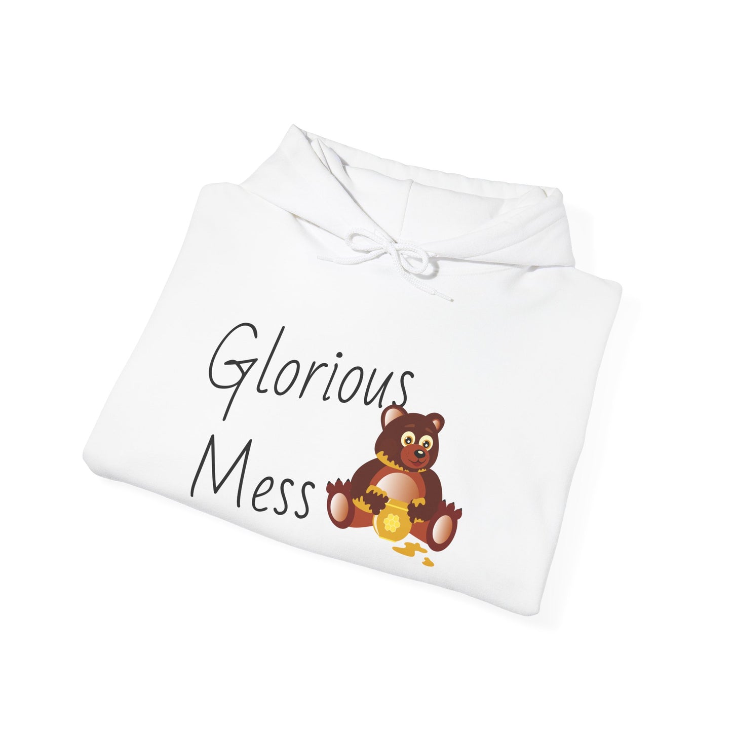 Glorious Mess Hoodie | Cute Bear Sweatshirt | Cozy Unisex Pullover for All Seasons | Perfect Gift for Friends & Birthdays | Funny [...]